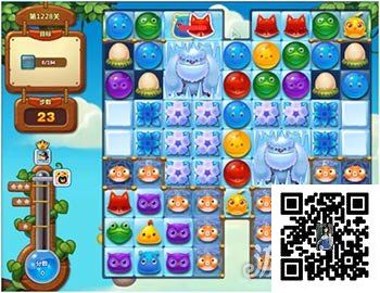 开心消消乐第1228关怎么过
