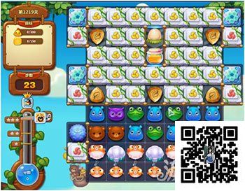 开心消消乐1219关图文攻略