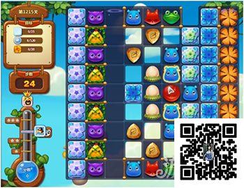 开心消消乐第1215关怎么打