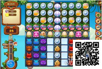 开心消消乐1202关图文攻略