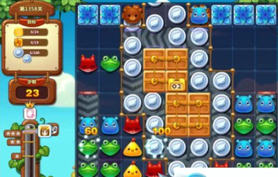 开心消消乐第1358关怎么过
