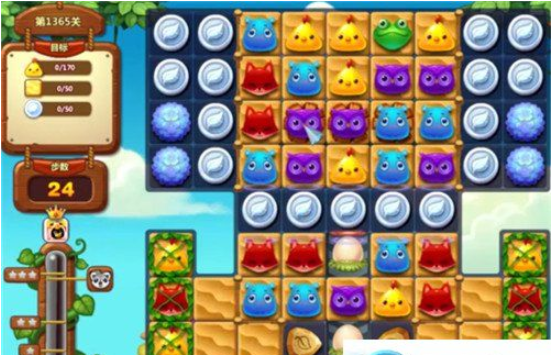 开心消消乐第1365关怎么过