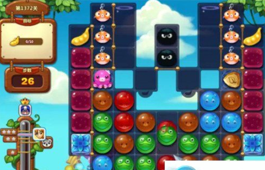 开心消消乐第1372关怎么过