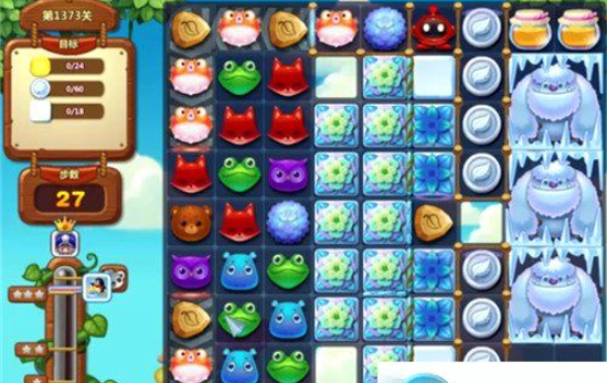 开心消消乐第1373关怎么过