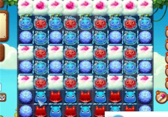 开心消消乐1387关图文攻略