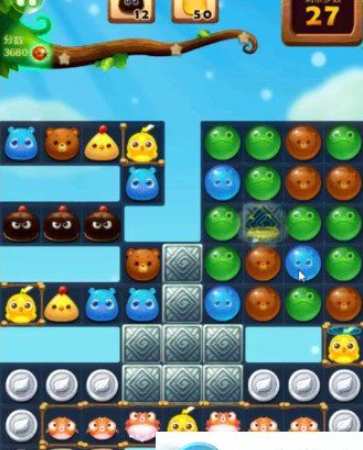 开心消消乐第1423关怎么打