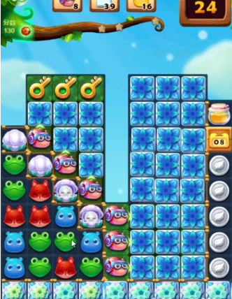 开心消消乐第1443关怎么过