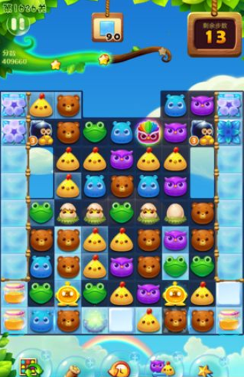 开心消消乐1626关三星图文攻略