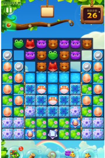 开心消消乐1635关图文攻略
