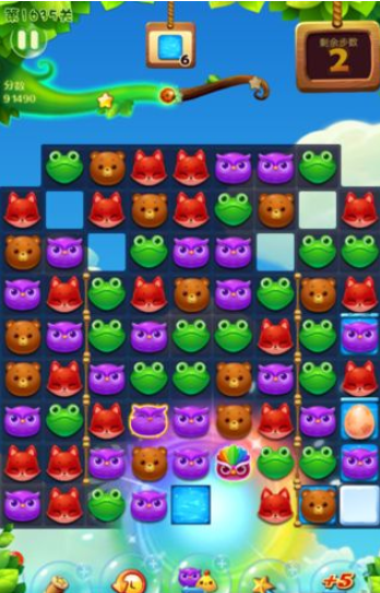 开心消消乐1635关图文攻略