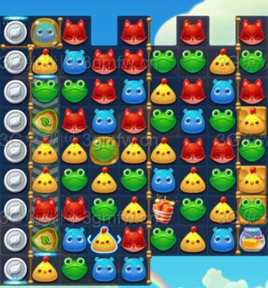 开心消消乐1667关三星图文攻略