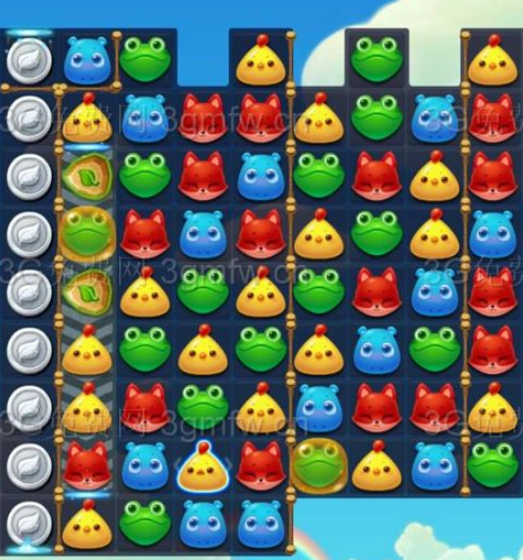 开心消消乐1667关三星图文攻略