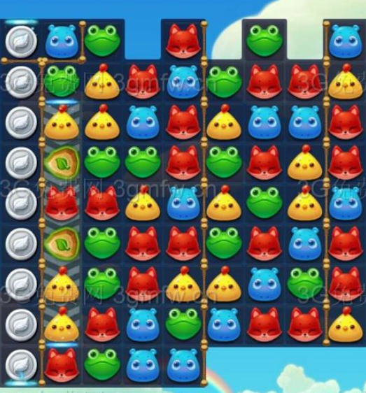 开心消消乐1667关三星图文攻略