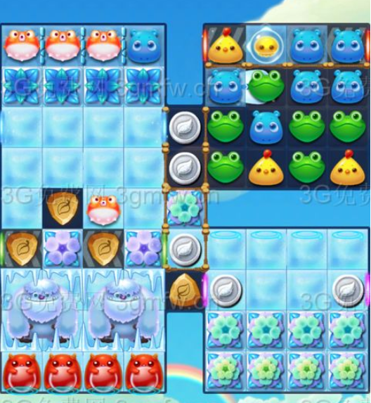 开心消消乐1669关三星图文攻略