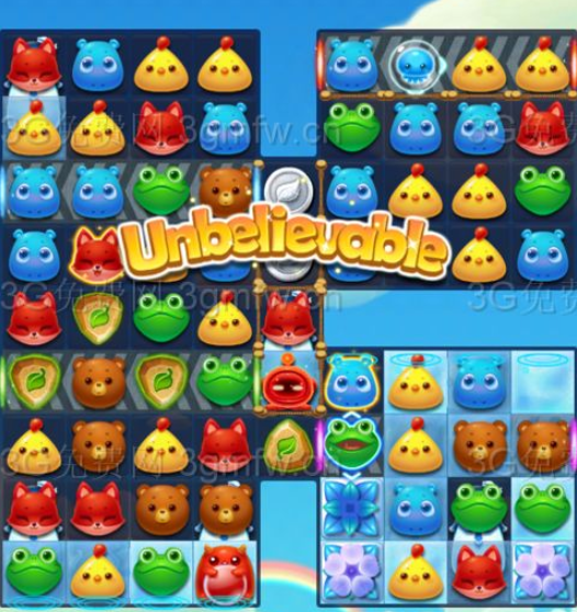 开心消消乐1669关三星图文攻略