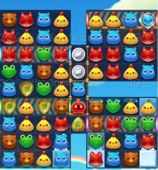 开心消消乐1669关三星图文攻略