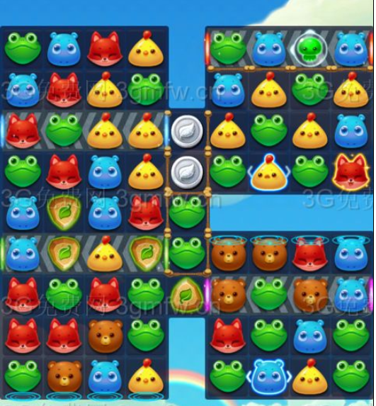 开心消消乐1669关三星图文攻略