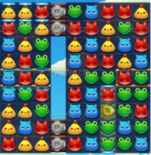 开心消消乐1684关三星图文攻略