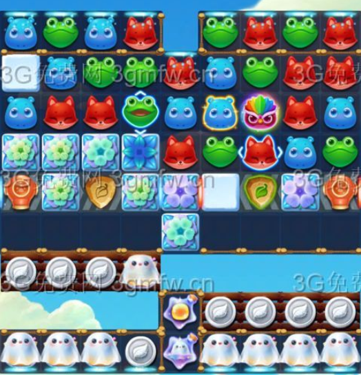 开心消消乐1686关三星图文攻略