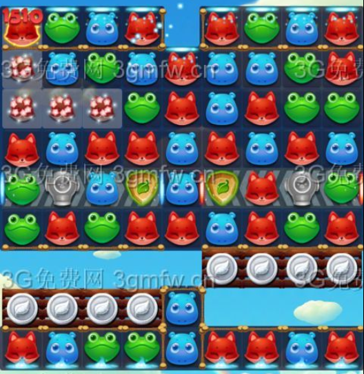 开心消消乐1686关三星图文攻略