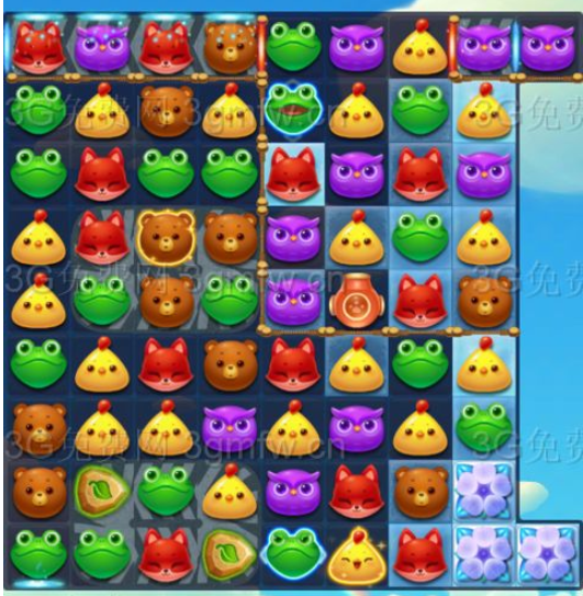 开心消消乐1692关三星图文攻略