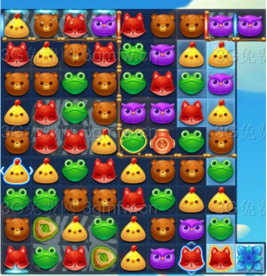 开心消消乐1692关三星图文攻略