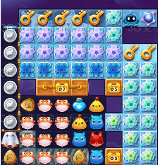 开心消消乐第1704关怎么打