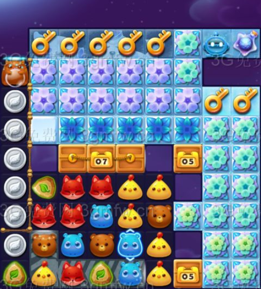 开心消消乐第1704关怎么打