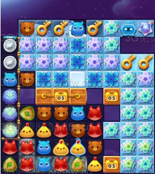 开心消消乐第1704关怎么打