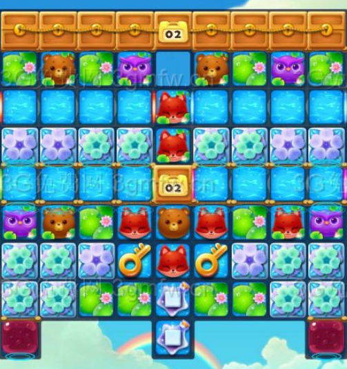 开心消消乐第1710关怎么过