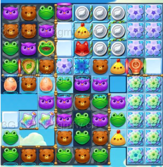 开心消消乐1714关三星图文攻略