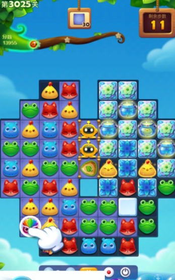 开心消消乐第3025关怎么过