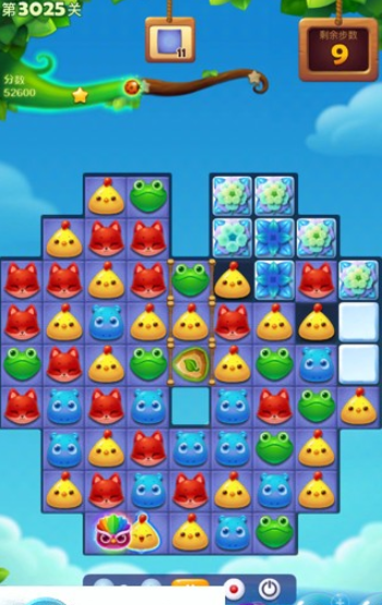 开心消消乐第3025关怎么过