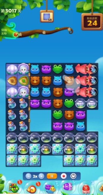 开心消消乐第3017关怎么过
