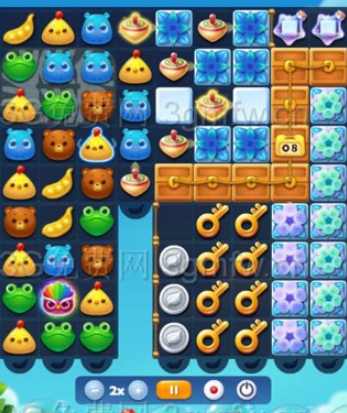 开心消消乐第2989关怎么过