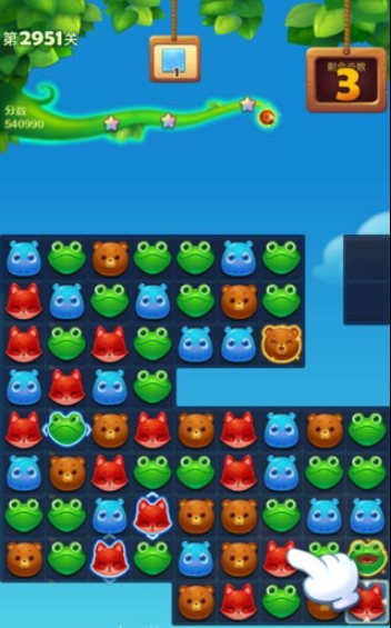 开心消消乐第2951关怎么过