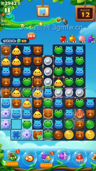 开心消消乐2942关图文攻略