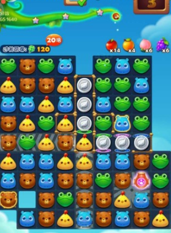 开心消消乐2942关图文攻略