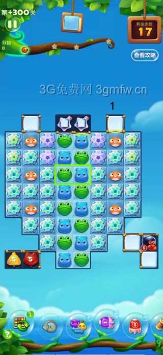 开心消消乐隐藏关300关攻略