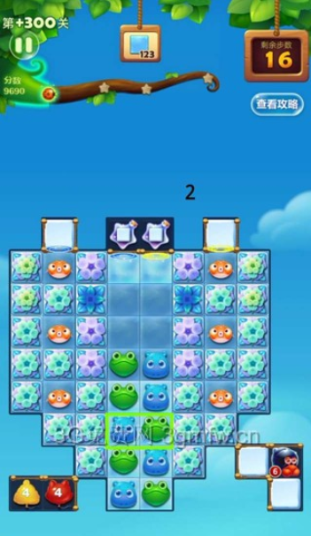 开心消消乐隐藏关300关攻略