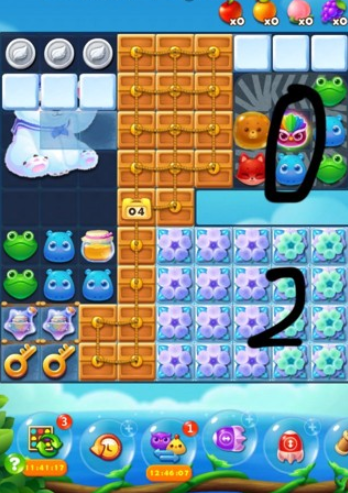 开心消消乐隐藏关299关攻略