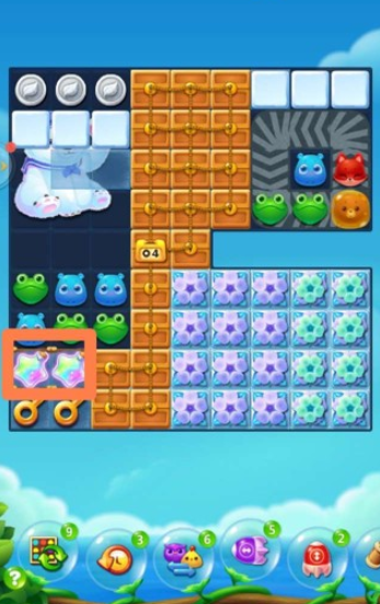 开心消消乐隐藏关299关攻略