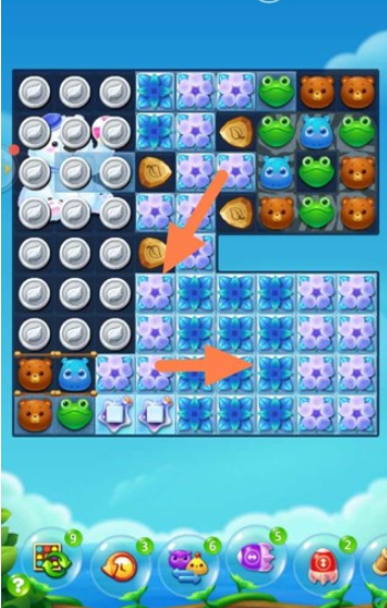 开心消消乐隐藏关299关攻略