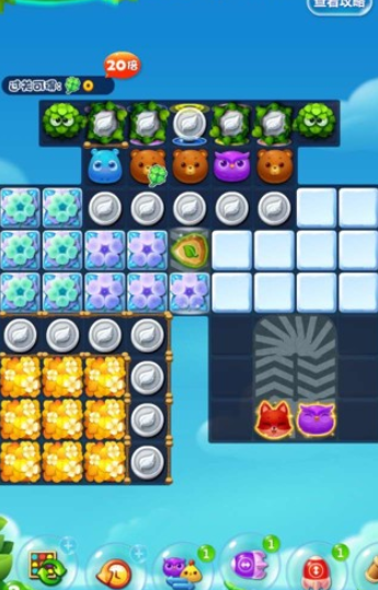 开心消消乐隐藏关298关怎么打