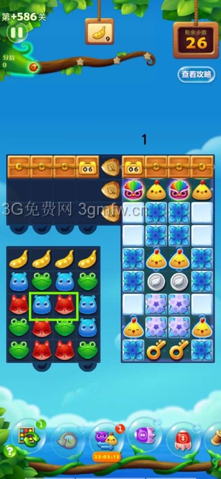 开心消消乐精英关586关怎么过