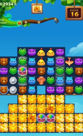 开心消消乐第2934关怎么过