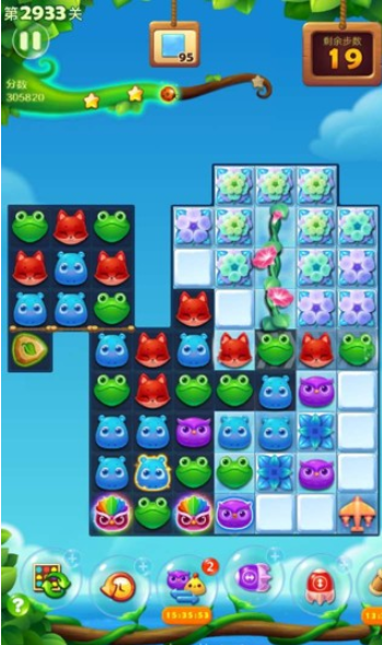 开心消消乐第2933关怎么打