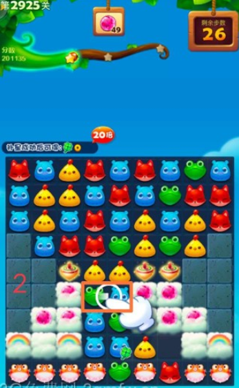 开心消消乐第2925关怎么过