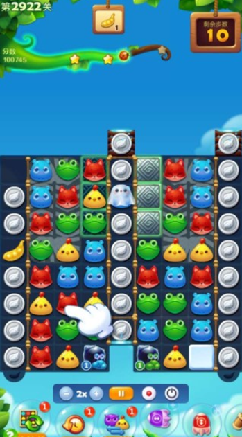 开心消消乐第2922关怎么打