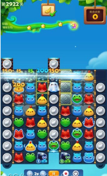开心消消乐第2922关怎么打